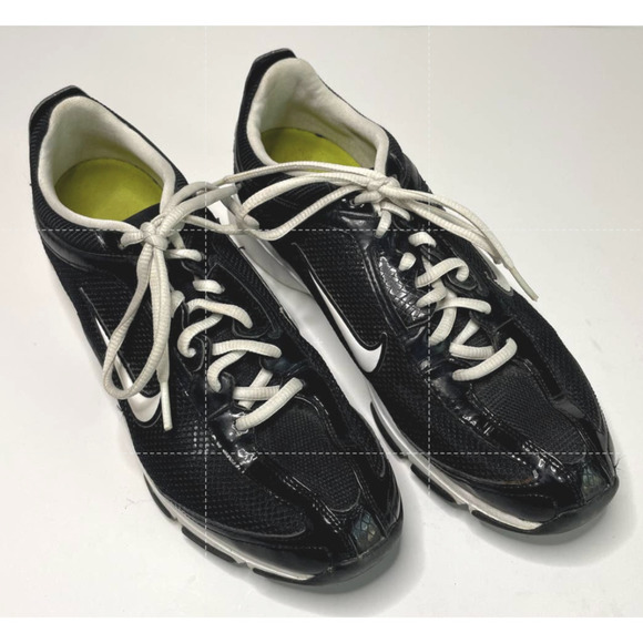 NIKE Zoom Trainer Shoes Black White 2008 Retro Athletic Running Sporty Size 9.5 - Picture 10 of 11